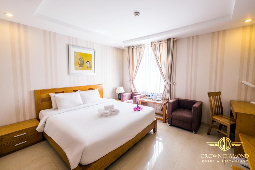 Crown Diamond Hotel - Phu My Hung District 7 Cidade de Ho Chi Minh Quarto foto