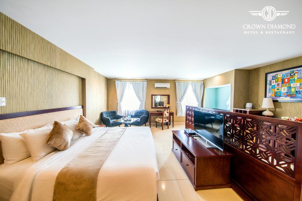 Crown Diamond Hotel - Phu My Hung District 7 Cidade de Ho Chi Minh Quarto foto